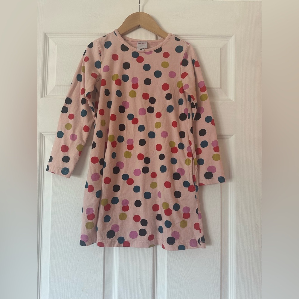Hanna Anderrson Multicolor Skater Dress, Size 6-7 Y